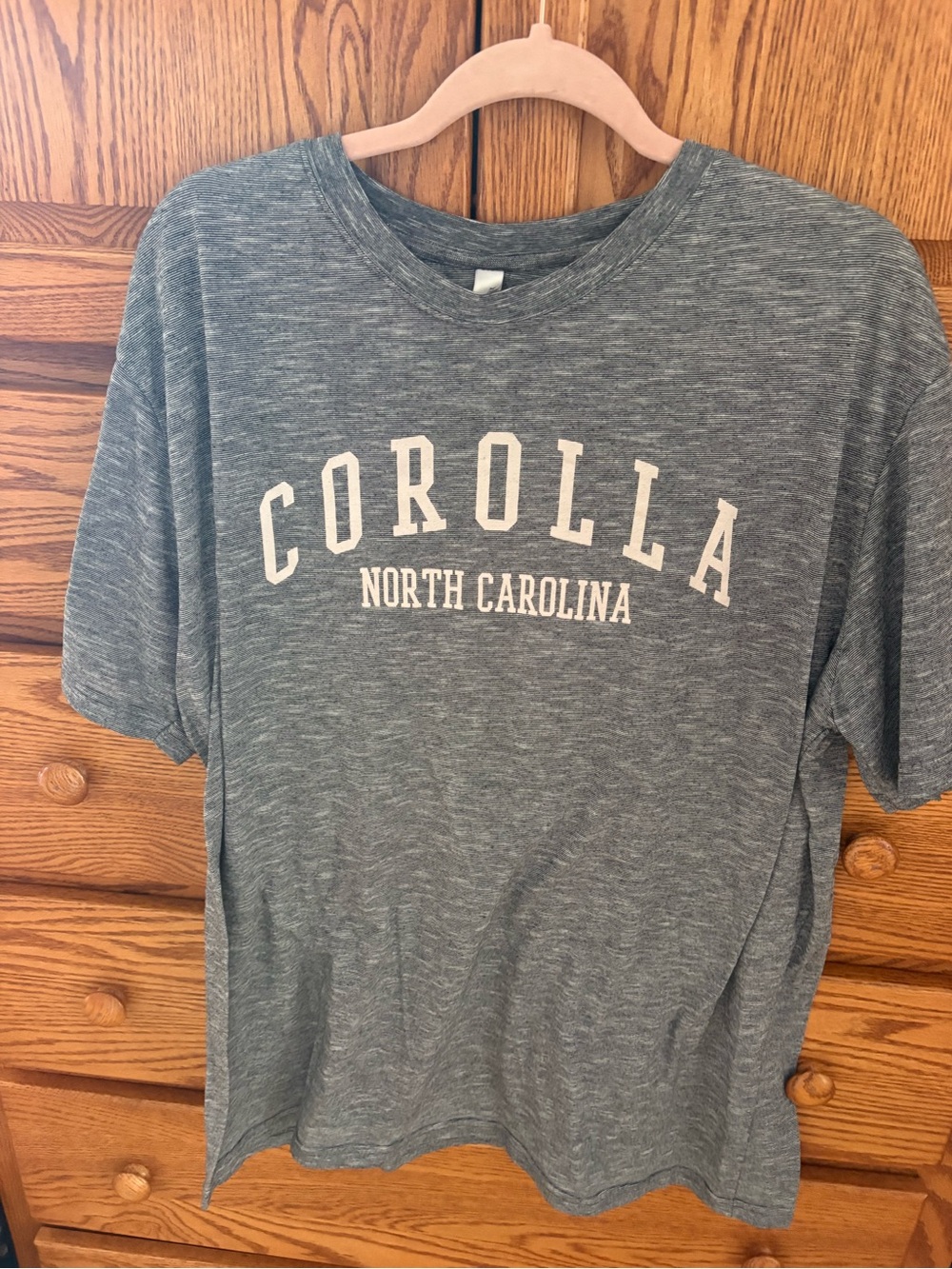 Corolla North Carolina Short Sleeve Tee - Gray